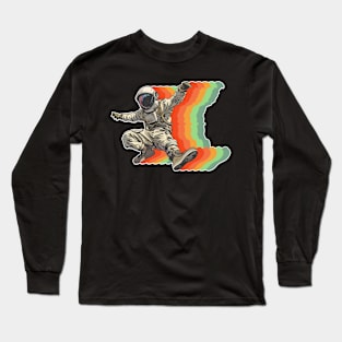 Astronaut Color Long Sleeve T-Shirt